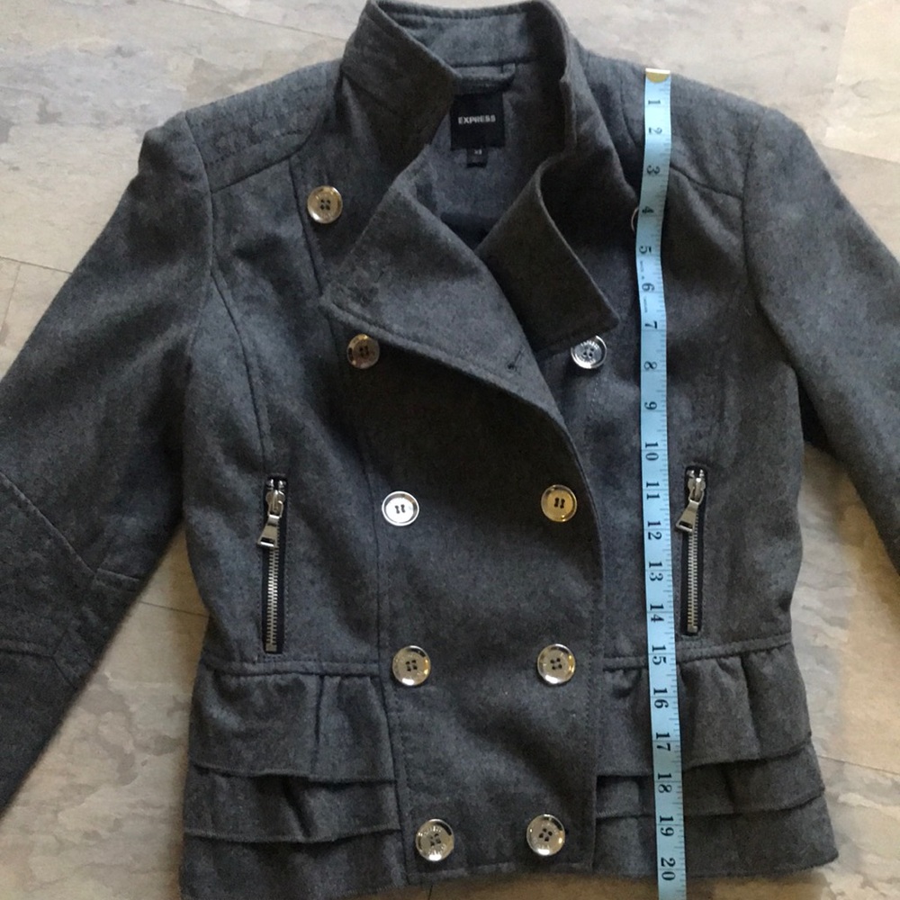 Like New! Express Doublebreasted Wool Blend Jacket - image 6